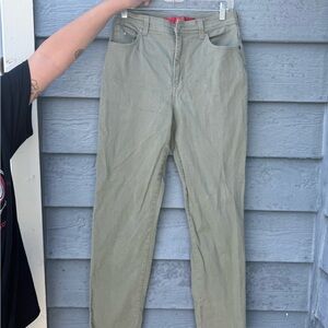 Gloria Vanderbilt Women's Olive Jeans